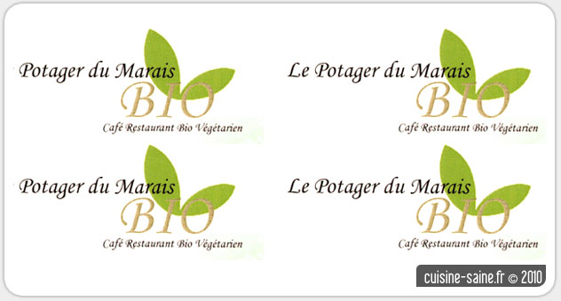 Restaurant bio / végétarien / végétalien : avis sur le potager du marais