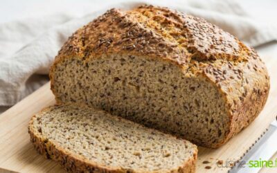Recette de pain sans gluten au sarrasin et graines de lin