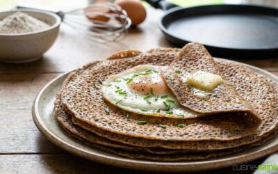 Galette sarrasin sans gluten ni lactose