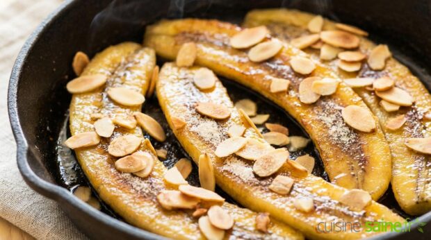 Recette facile et rapide de bananes flambées au rhum