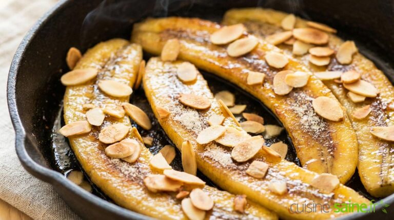 Recette facile et rapide de bananes flambées au rhum