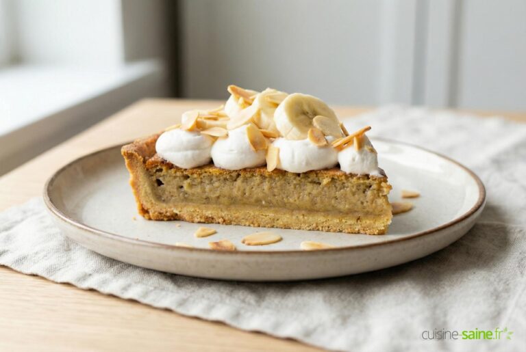 Recette de tarte à la banane sans gluten ni lactose