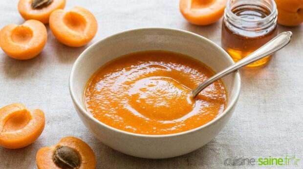 Coulis d'abricots facile et rapide