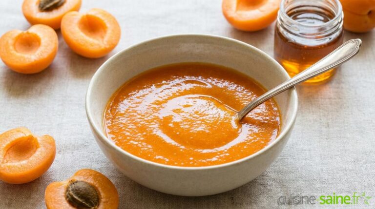 Coulis d'abricots facile et rapide