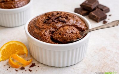 Mousse au chocolat légère sans gluten ni lactose