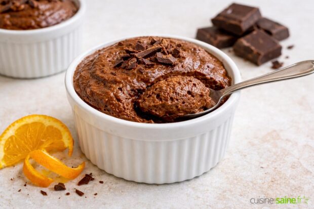 Mousse au chocolat légère sans gluten ni lactose