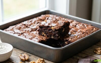 Brownie au sirop d’érable sans gluten ni lactose