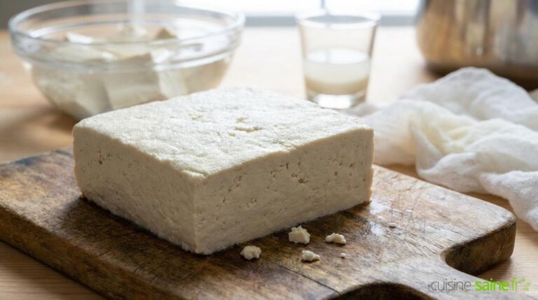 Tofu maison au Nigari