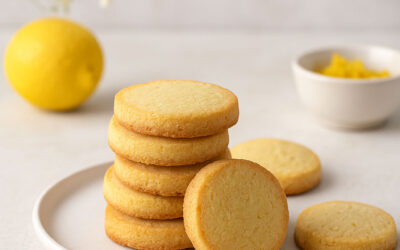 Sablés au citron sans gluten ni lactose