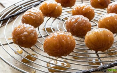 Marrons glacés maison au sucre de canne et vanille
