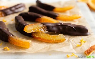 Orangettes au chocolat fait maison
