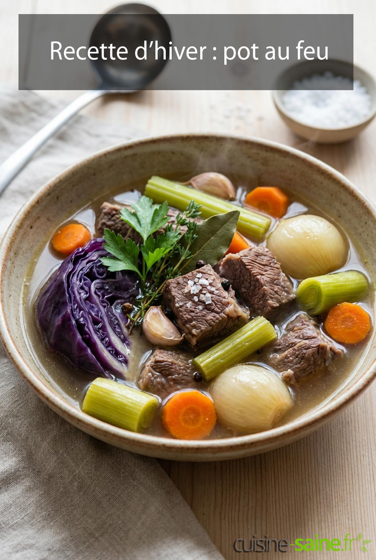 Pot au feu sans gluten ni lactose