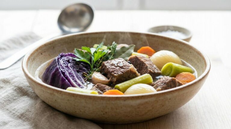 Pot au feu sans gluten ni lactose