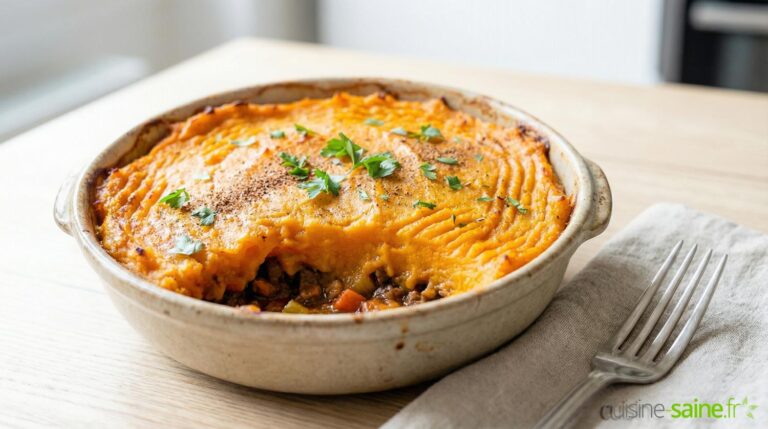 Hachis Parmentier au potimarron sans gluten ni lactose