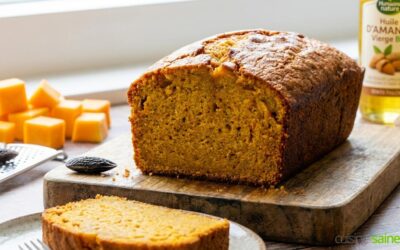 Cake à la courge butternut et fève tonka sans gluten