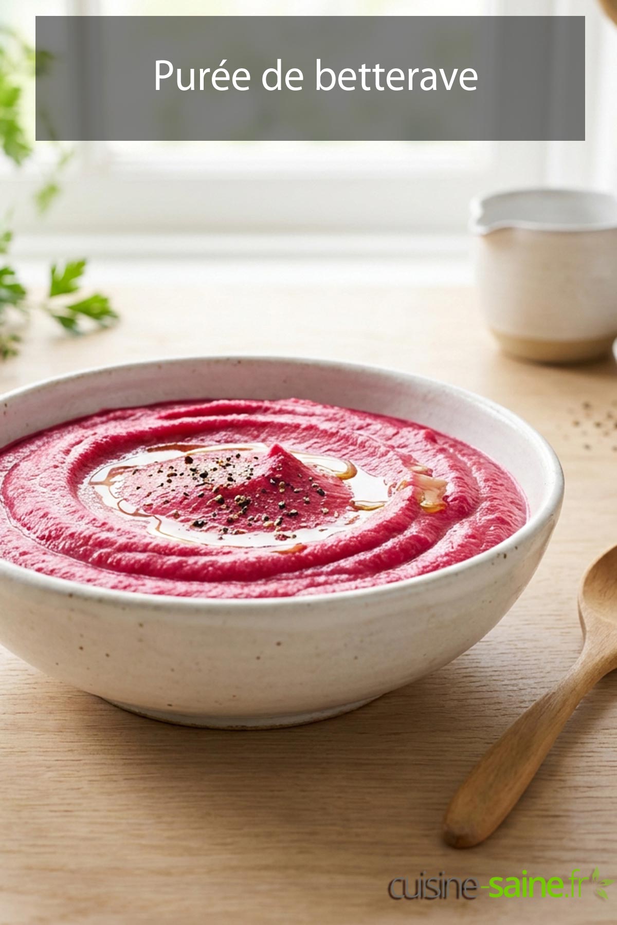 Recette de purée de betterave