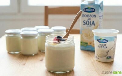 Comment faire des yaourts au lait de soja à la yaourtière ?