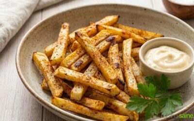 Frites de céleri-rave croustillantes au paprika