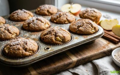Muffins pomme et cannelle sans gluten ni lactose
