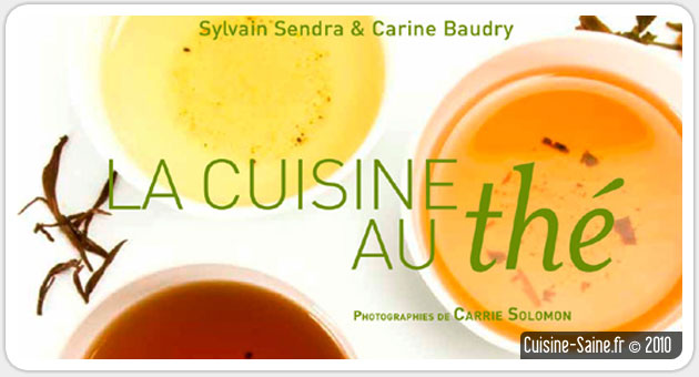 Livre de cuisine : la cuisine au thé