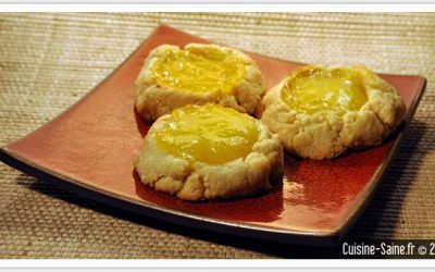 Recette sans gluten : biscuits amande / citron sans gluten
