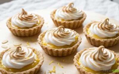 Tartelettes citron meringuées sans gluten ni lactose
