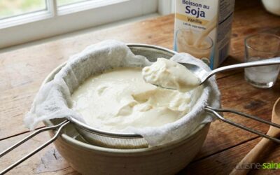 Tofu soyeux à la vanille fait maison vite fait bien fait