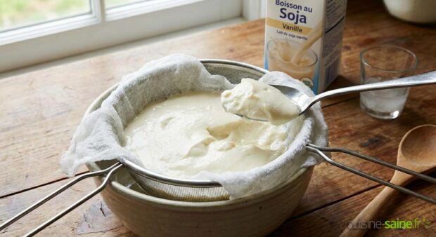 Tofu soyeux à la vanille fait maison vite fait bien fait