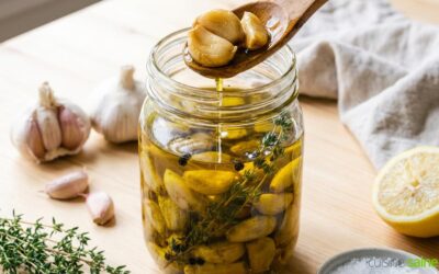 Conserve d’ail confit