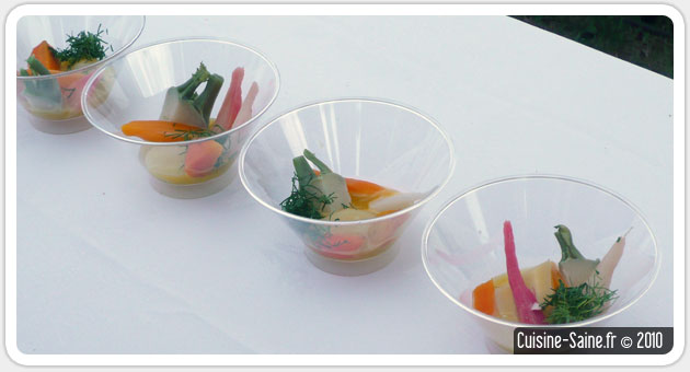 Légumes confits