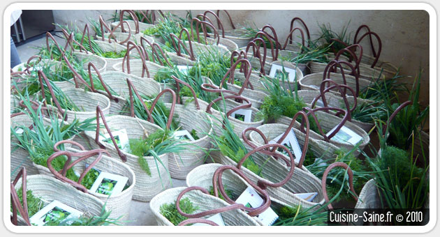 Paniers de légumes