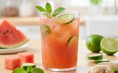 Smoothie pastèque / concombre