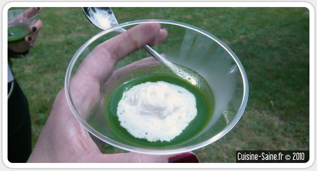 Velouté de persil