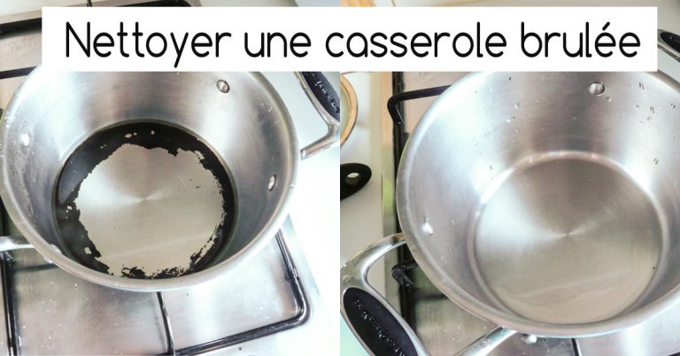 Nettoyer une casserole brûlée – Récupérer une casserole carbonisée
