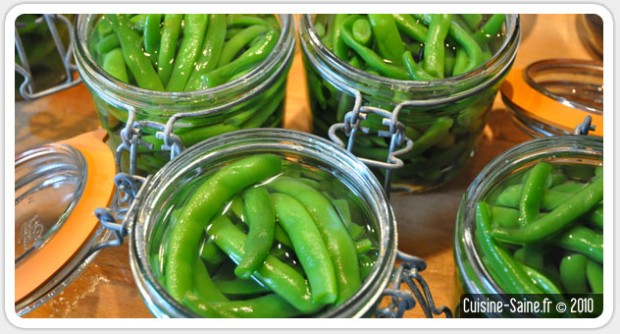conserve de haricots