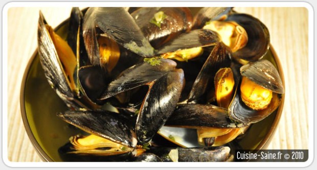 Recette bio facile et rapide : moule marinière