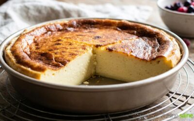 Flan pâtissier sans pâte à la vanille (sans gluten ni lactose)
