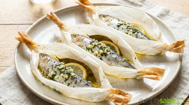 Sardines en papillote