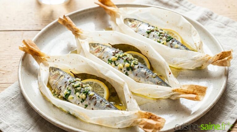 Sardines en papillote