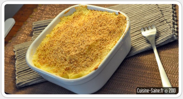 Recette bio : parmentier de panais aux chipolatas