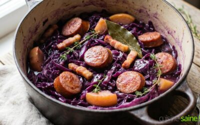 Recette d’hiver : potée de chou rouge
