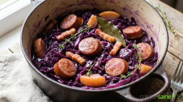 Recette de potée de chou rouge