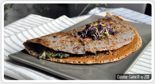 Recette bio : crêpes sans œuf, sans gluten ni lait