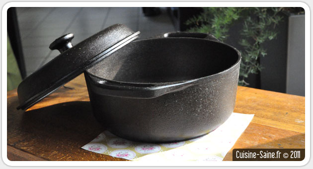 A cuisine saine, cuisson saine : la fonte naturelle, la céramique et l'inox