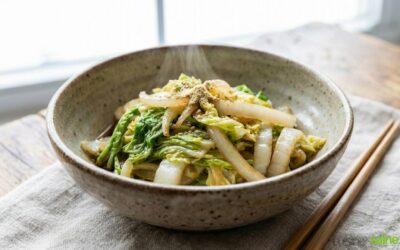 Poêlée de chou chinois rapide