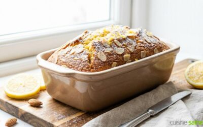 Cake au citron et amande sans gluten ni lactose