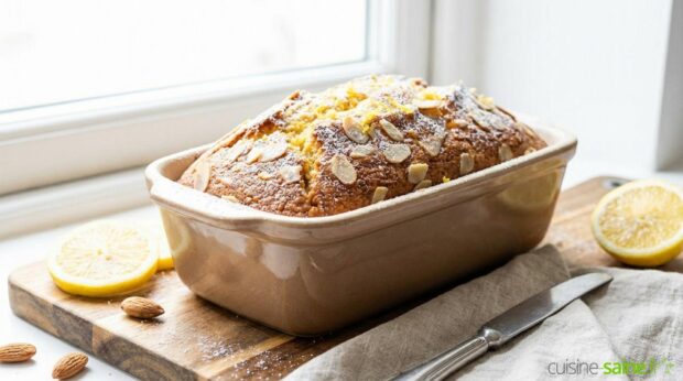 Cake au citron et amande sans gluten ni lactose