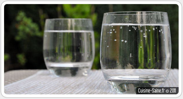 eau gazeuse maison