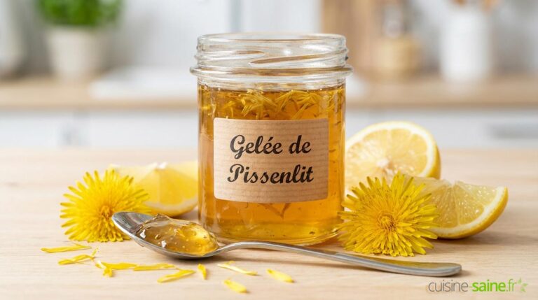 Gelée de pissenlit ou miel de pissenlit ou cramaillotte