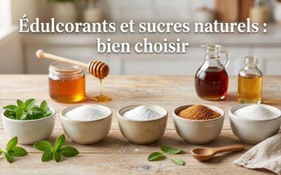 Les édulcorants naturels et les sucres naturels